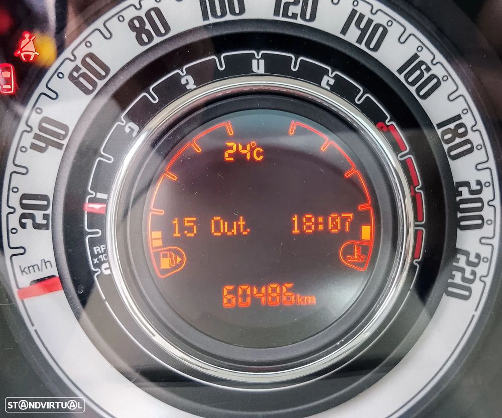 Fiat 500 1.2 Lounge S&S - 4