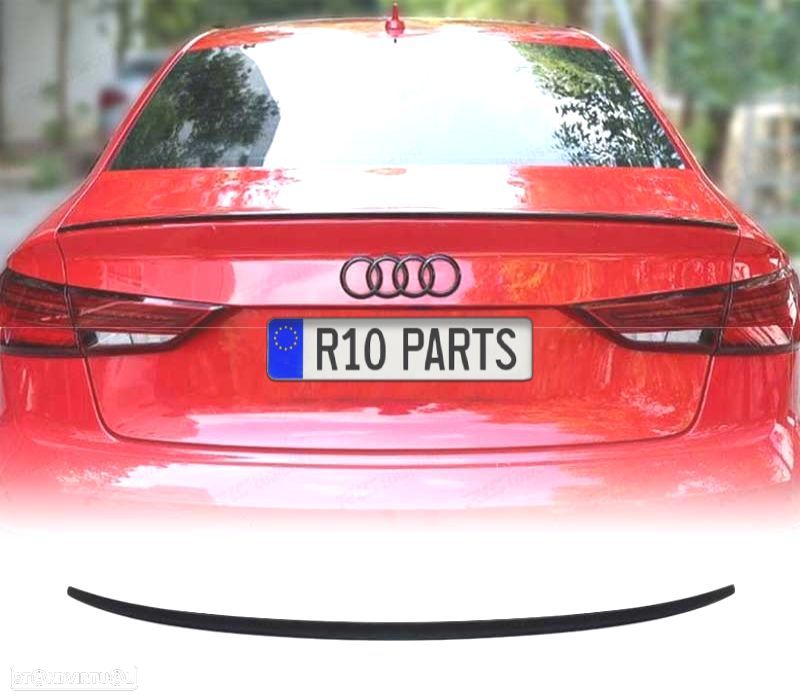 AILERON SPOILER AUDI A3 8V SEDAN 12-20 LOOK S LINE ABS - 1