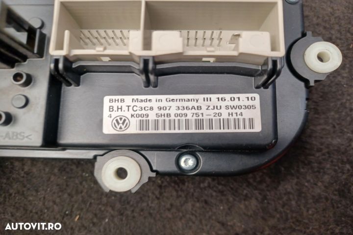 Comanda AC 3C8907336AB 5HB009751 3C8907336AB 5HB009751 Volkswagen VW - 5