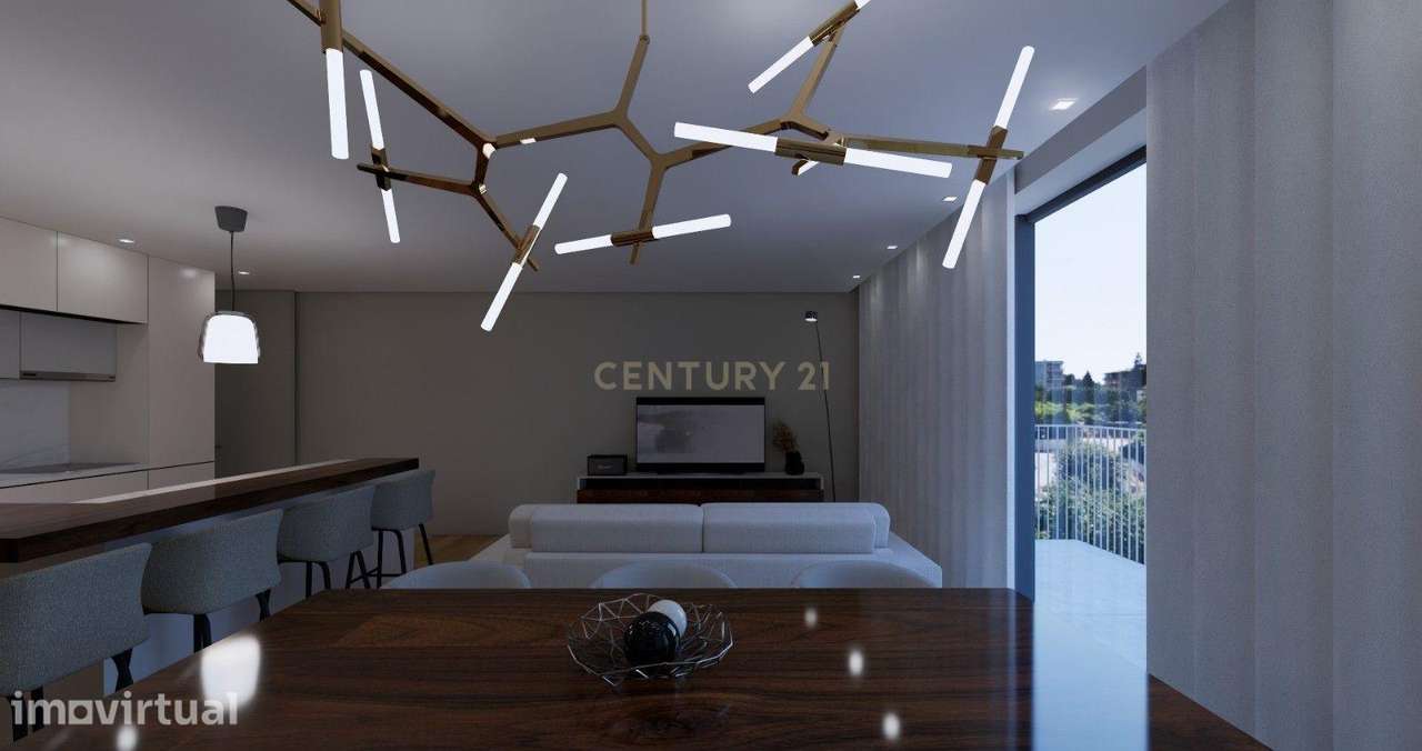 Apartamento T2 Rua Tapadinha em Marco de Canaveses (Piso 2- Fração L) - Grande imagem: 3/33
