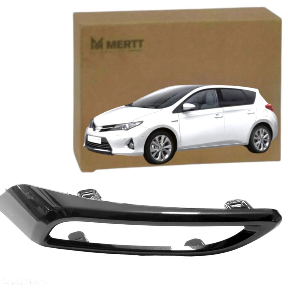 TOYOTA AURIS II HATCHBACK 2015-2018 OSŁONA RAMKA LEWA ODBLASKU 52153-02031 - 1