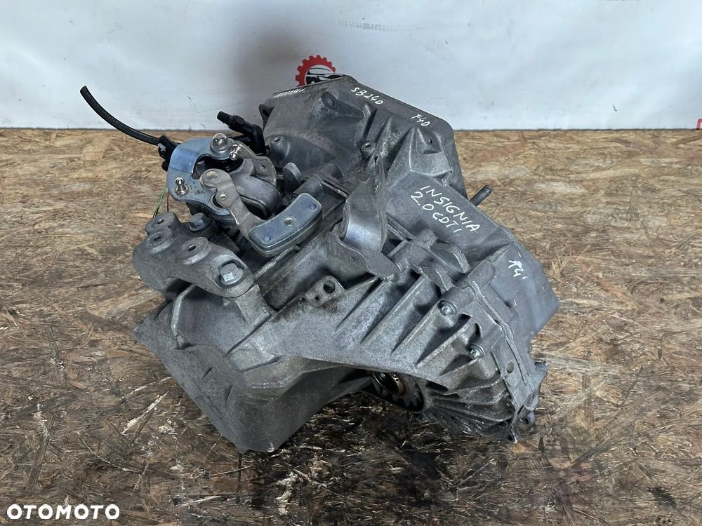 SKRZYNIA BIEGÓW OPEL INSIGNIA A 2.0 CDTI 14' F40 - 2