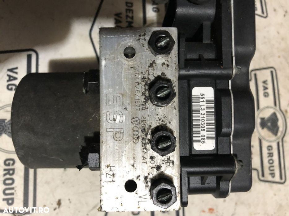 Unitate ABS Audi A6 (4F, C6) 2.0TDI BLB - 8E0910517B (8E0 910 517 B), 8E0614517AT (8E0 614 517 AT) - 2