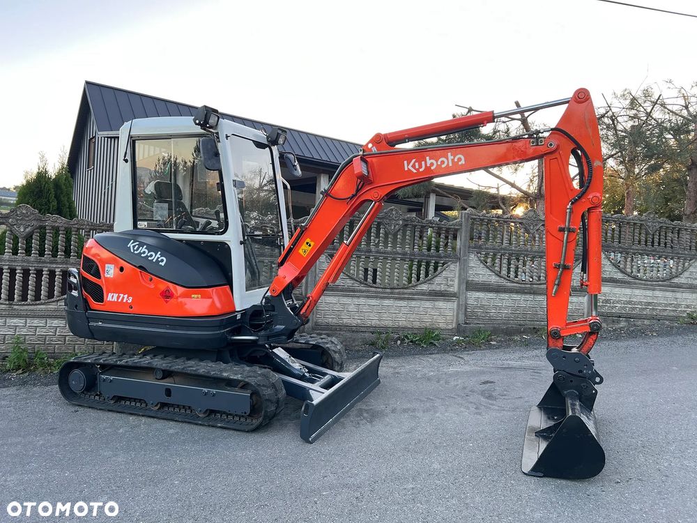 Kubota KX 71-3 * Minikoparka Kubota KX71 * 3 Tony * Stan Bardzo Dobry * Silnik 4 Cylindry * - 1