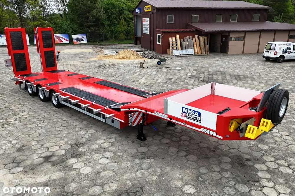 Inny 3 OSIOWA NISKOPODWOZIOWA Z NAJAZDAMI HYDRAULICZNYMI - twarda guma techniczna na pokładzie! - 29
