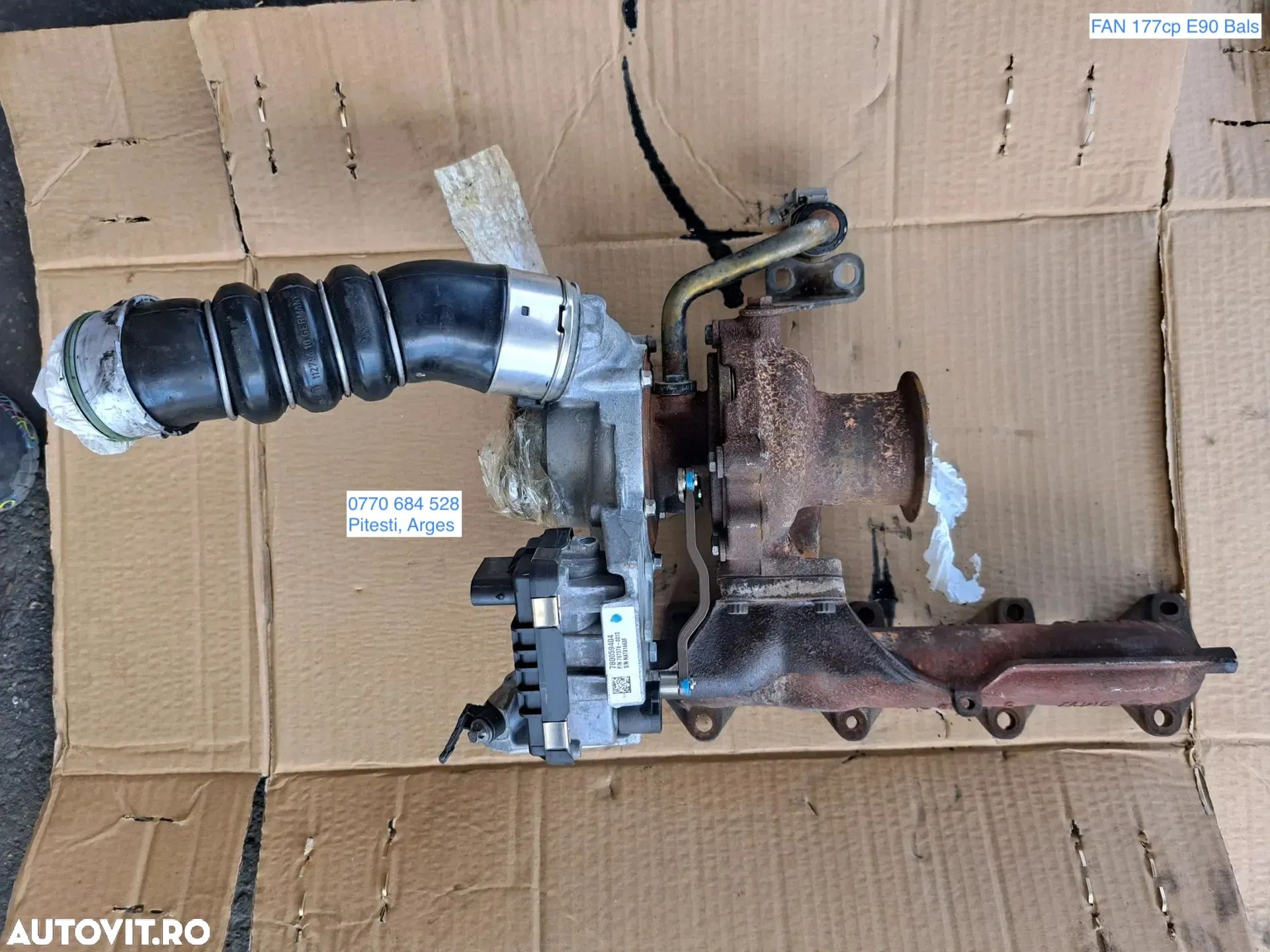 Turbina turbosuflanta Galerie evacuare Furtun intercooler originale BMW E81 E90 E84 - 1