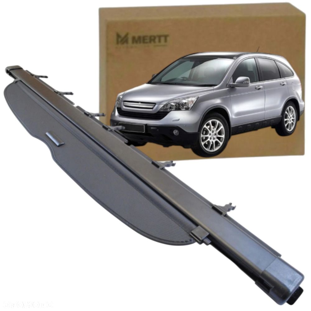 ROLETA BAGAŻNIKA czarny kolor aluminiowa HONDA CR-V CRV 2006-2011 - 1