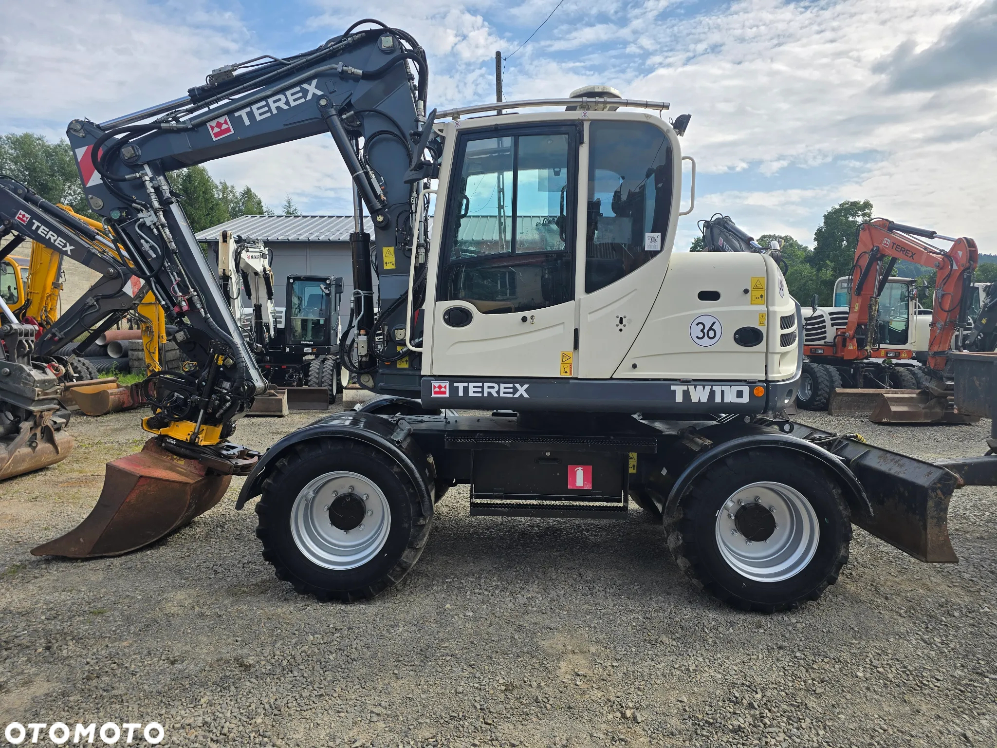 Terex TW 110 Roto SVAB Przyczepka! - 7
