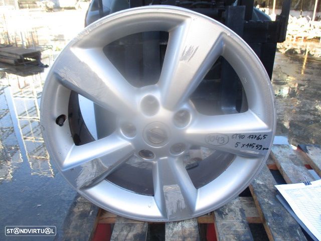 Jogo De Jantes JD110MB55 NISSAN QASHQAI 2007 1.5 DCI  0P 40 17X6.5J 5X115 52MM - 1
