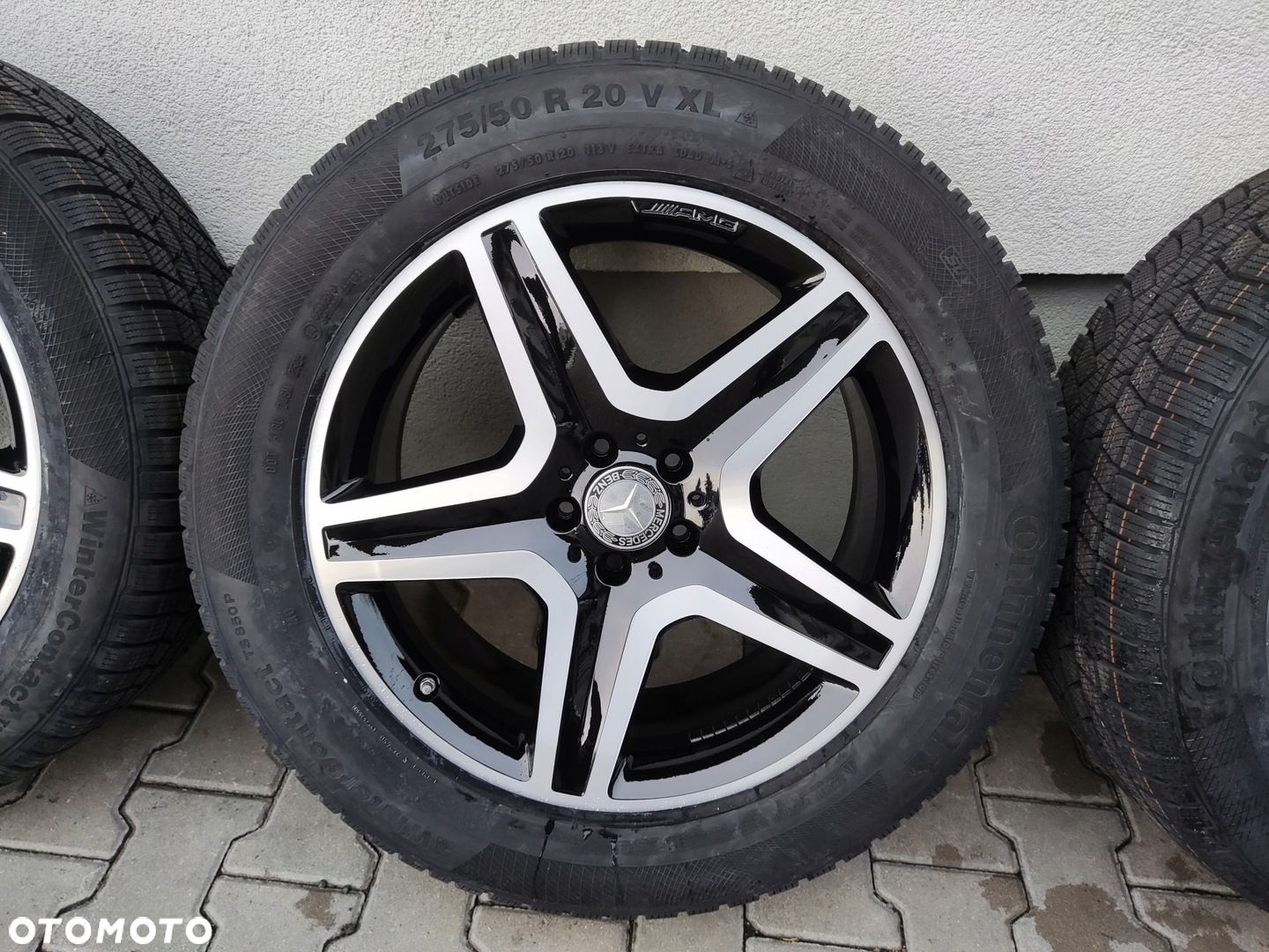 KOŁA FELGI ALUMINIOWE 20 MERCEDES GLE AMG W166 OPONY ZIMOWE CONTI 275/50R20 - 7