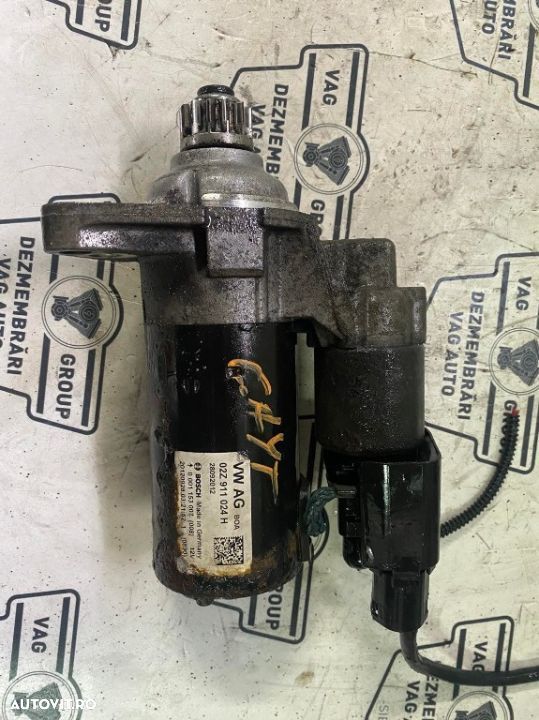 Electromotor 1.6 tdi VW Golf 6 Touran 1t3 Audi a1 a3 Fabia 2 start-stop cayt -0001153007 02z911024h - 1
