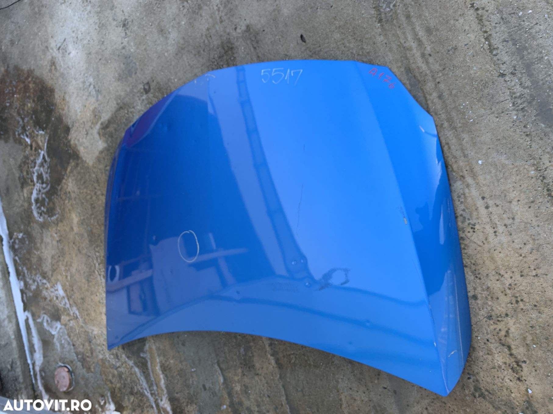 Capota motor, Mercedes A-Class W176, 2012, 2013, 2014, 2015, 2016, 2017, 2018. - 6