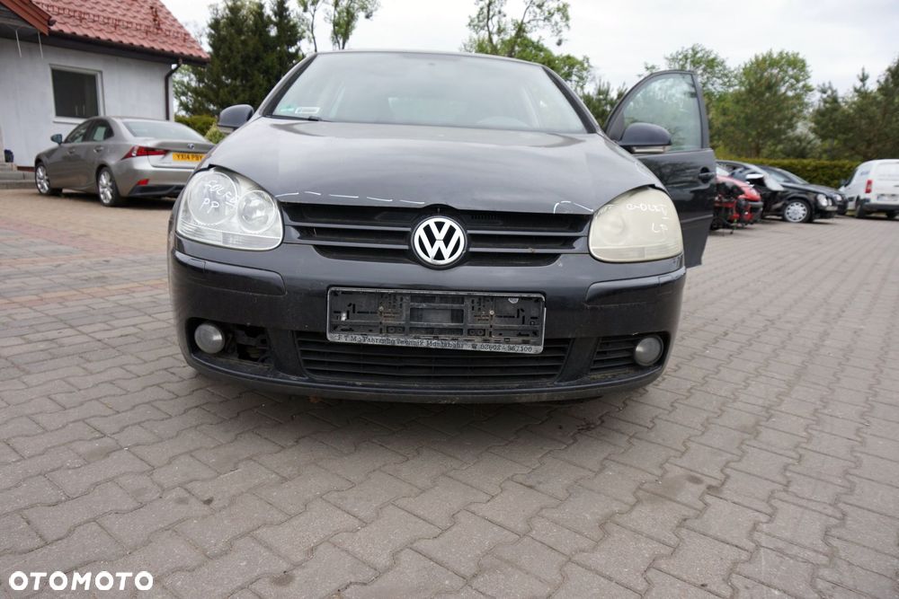 MASKA ZDERZAK BŁOTNIKI LAMPY GOLF V LC9Z  VOLKSWAGEN 2003-2009 CZARNY PRZÓD KOMPLETNY - 15