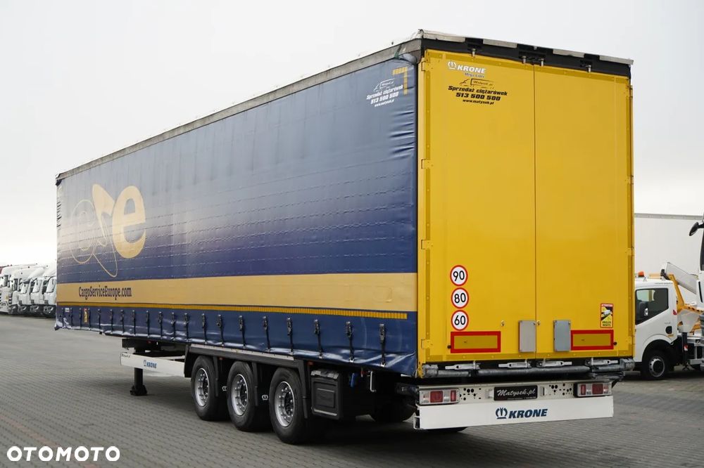 Krone FIRANKA / MEGA / DACH PODNOSZONY / LOW DECK / PLANDEKA ZBROJONA - 4