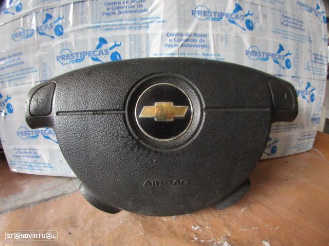 Airbag Condutor 96879041A  CHEVROLET AVEO 2010 1.23 GPL 84CV 5P PRETO - 1
