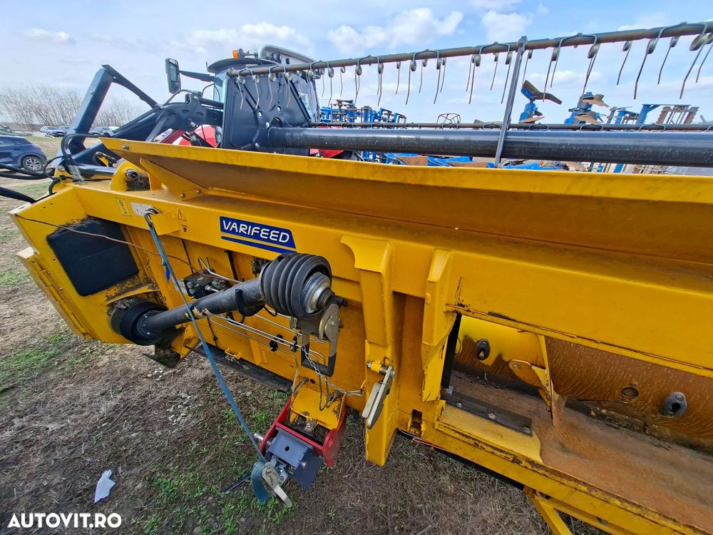 New Holland 760CG 5,48M HEDER + CARUCIOR TRANSPORT GTSH R COCHET - 8