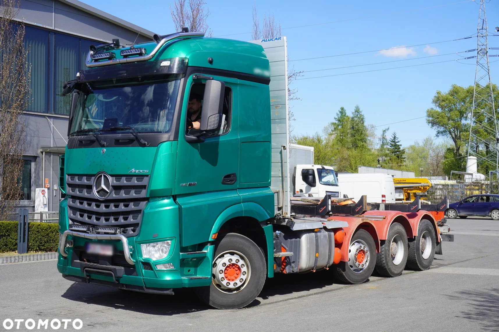 Mercedes-Benz Arocs 3563 8×4 / 630 KM / oś skrętna / Zabudowa z kłonicami - 12