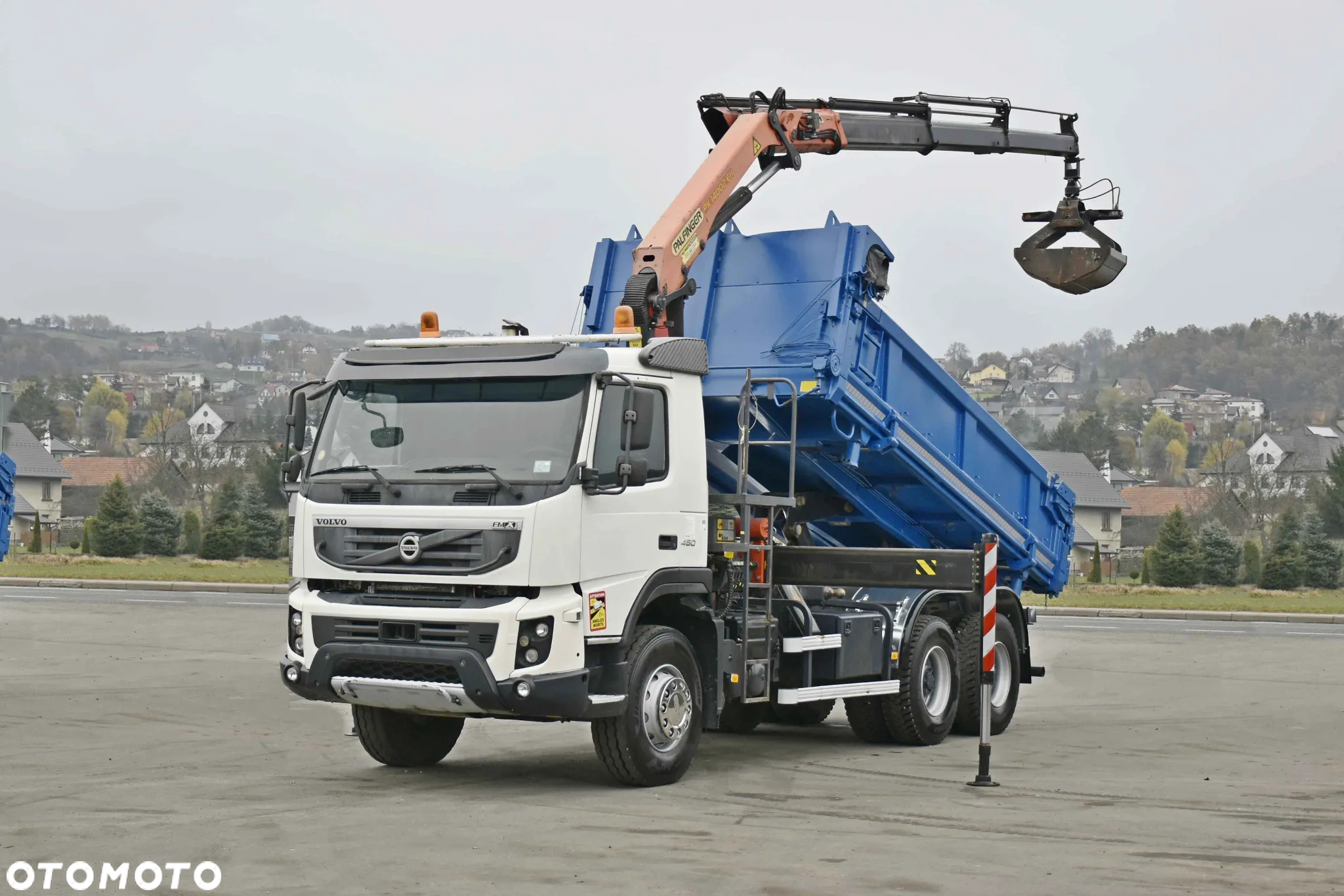 Volvo FMX 450 * WYWROTKA 5,10 m + PK 14002 - EH B + PILOT / 6x4 - 2