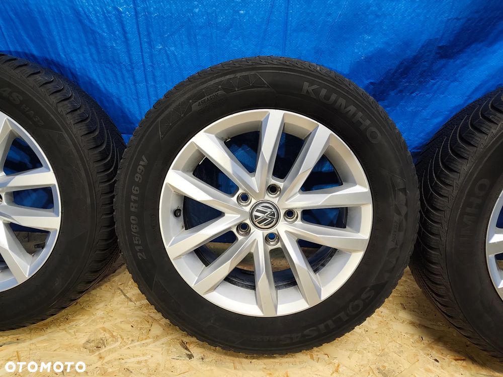 Passat b8 Koła Alufelgi Felgi 17 cali oryginał VW 205/60r17 - 3