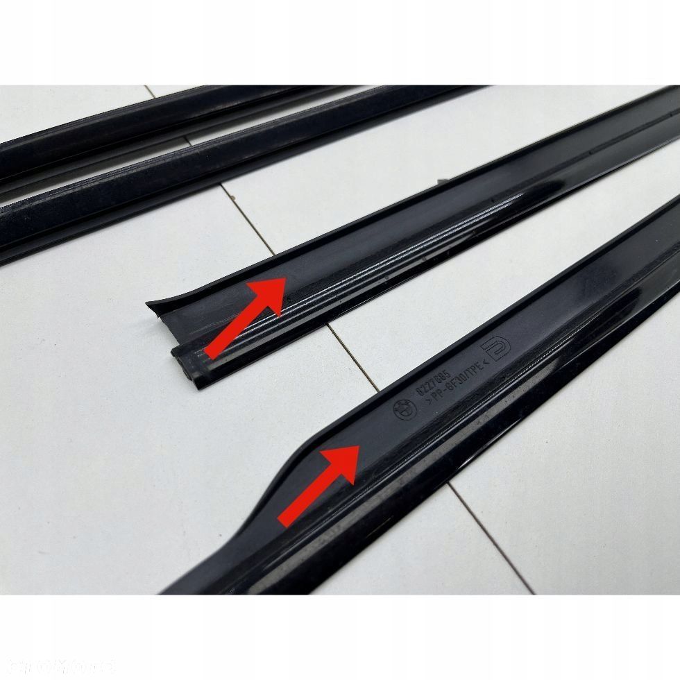 BMW 3 E46 COUPE LISTWY SHADOWLINE KOMPLET M-PAKIET 8227686 - 8