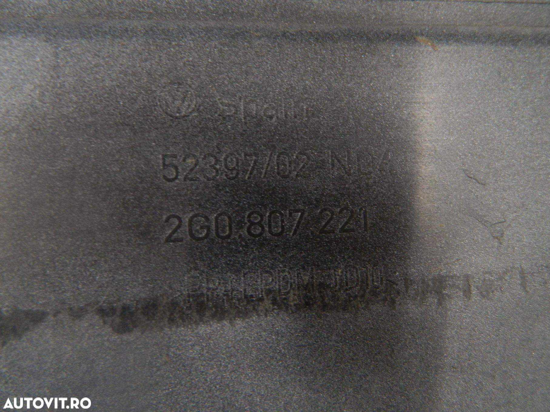 Bara fata VW Polo, 2018, 2019, 2020, 2021, 2G0807221. - 9