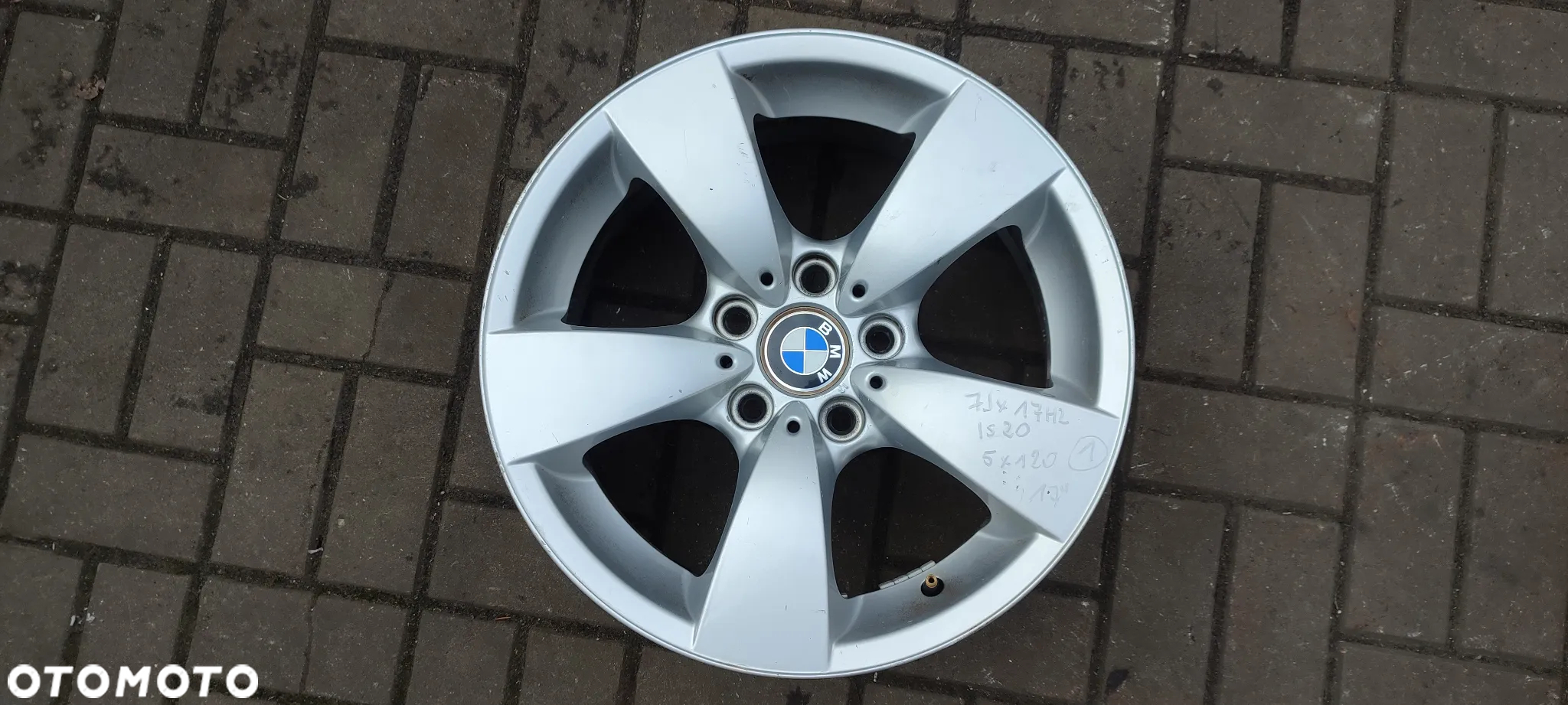FELGI ALUMINIOWE 6762001 5x120 7Jx17 CALI ET20 BMW E60 E61 KOMPLET 4 SZTUKI - 2