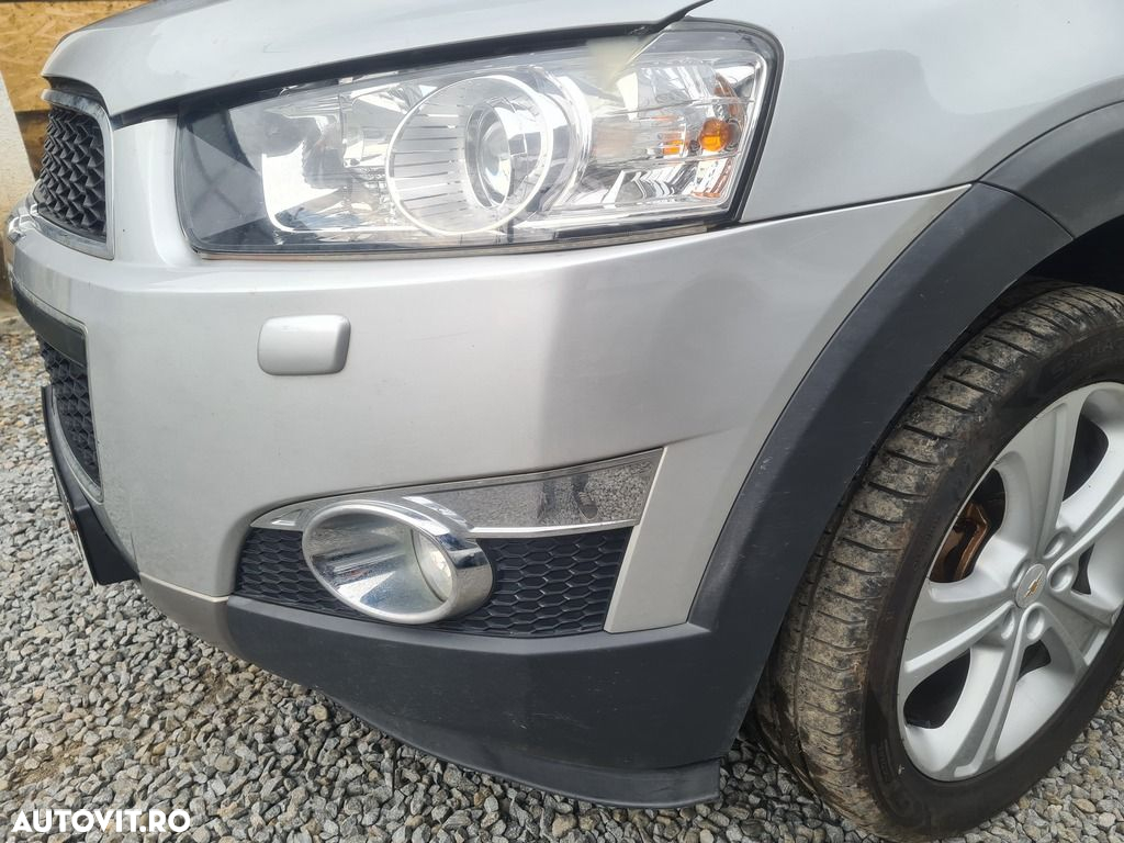 Bara fata Chevrolet Captiva Facelift 2011 - 2014 Switchblade silver metallic Gan (1249) ... - 3