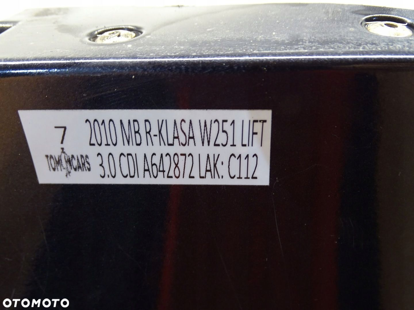 ZDERZAK TYŁ TYLNY MERCEDES RKLASA R-KLASA W251 LIFT PDC 112 C112 - 12