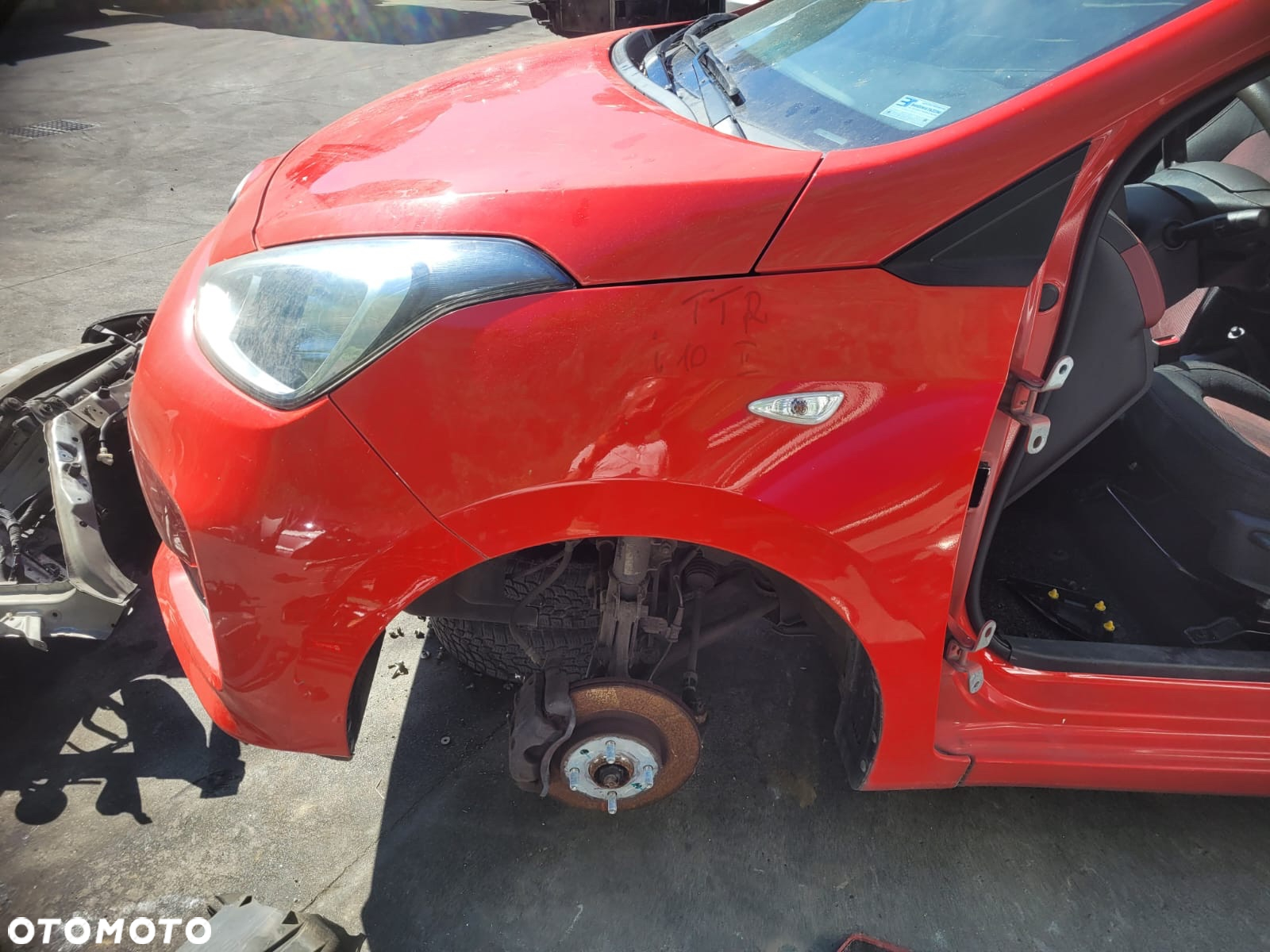 HYUNDAI I10 II LIFT TTR BLOTNIK PRZOD PRAWY LEWY - 10