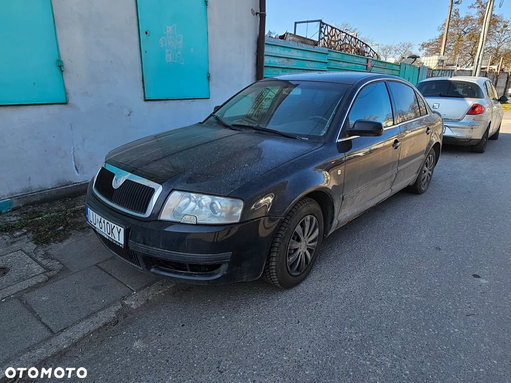 Czarna Octavia 2 Superb 19 TDI automat na części 1.9 TDI - 2
