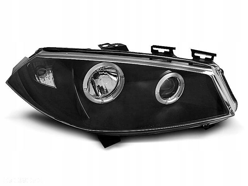 Lampy Reflektory Renault Megane Ii 02-05 Ringi Black - 1