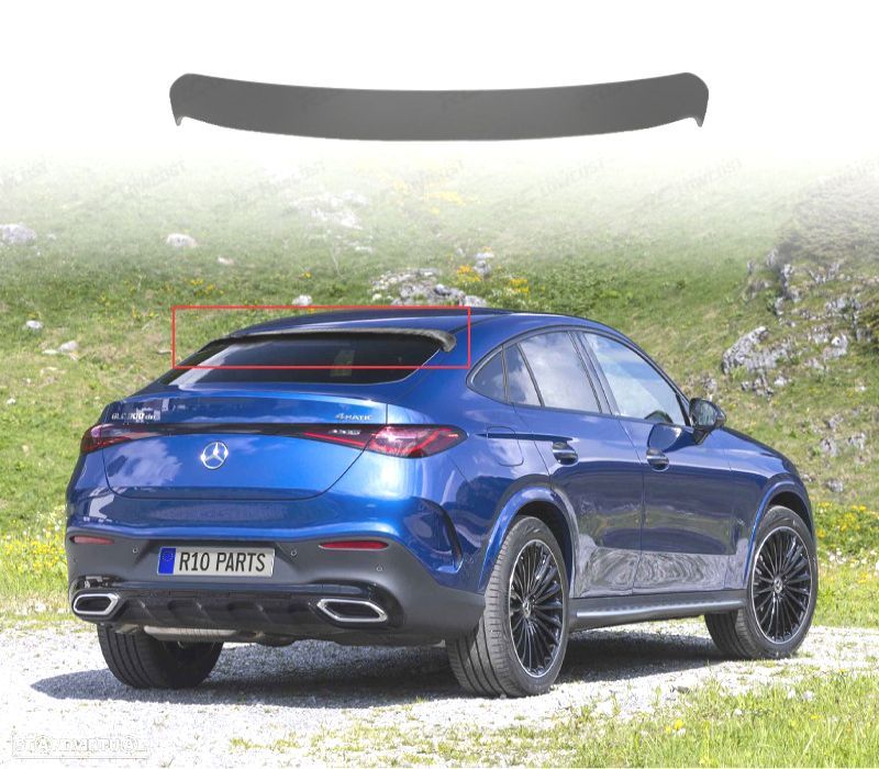 AILERON SPOILER TETO MERCEDES GLC C254 COUPE 24- LOOK AMG - 1