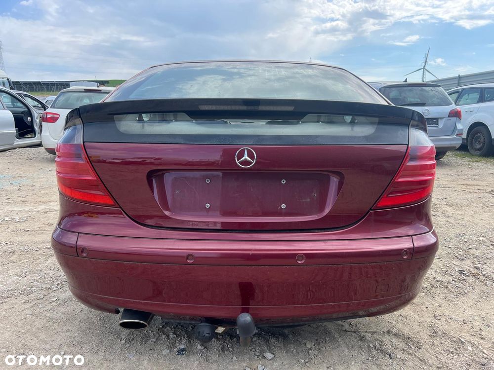Mercedes C 200 KOMPRESSOR W203 Coupe (567U) części maska zderzak błotnik lampy drzwi klapa fotele deska - 3