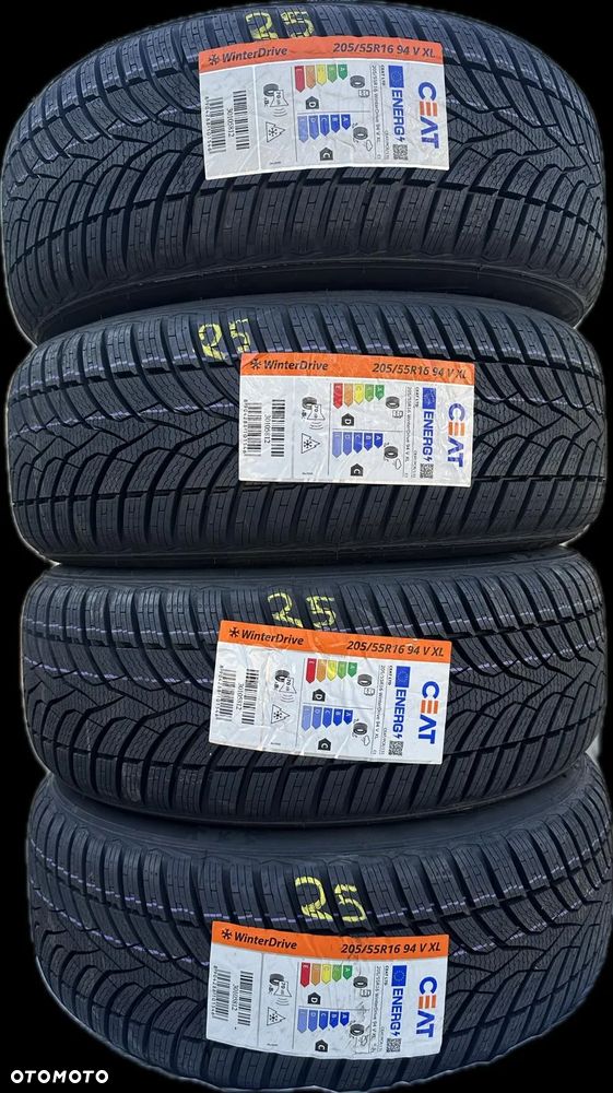 4 x 205/55R16 Opony Zimowe 2025R Ceat Winter Drive - 1
