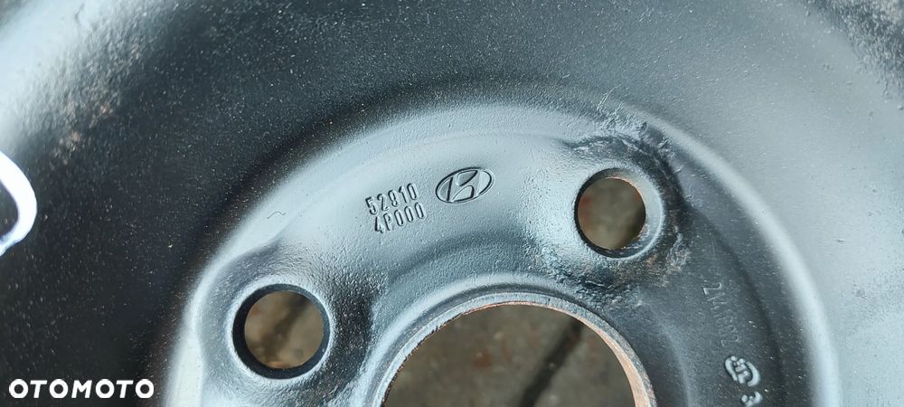 FELGI STALOWE 4x100 5.5Jx14 CALI ET46 KIA HYUNDAI I20 KOMPLET 4 SZTUKI - 8