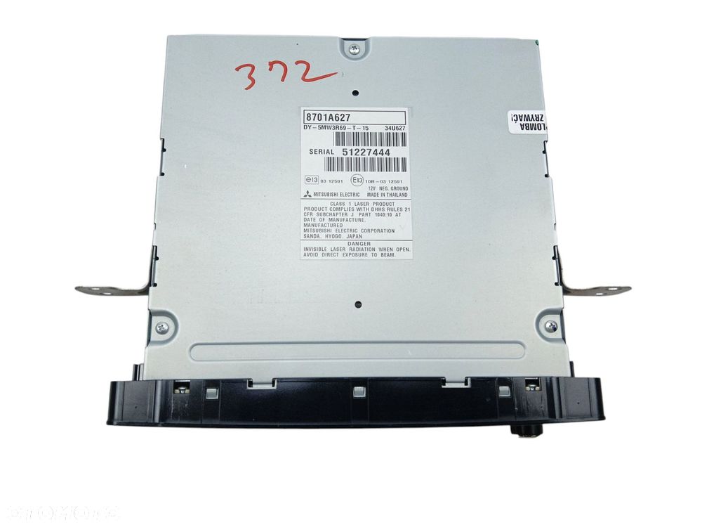 RADIO MITSUBISHI OUTLANDER III (2012-2015) 2.2 DI-D 150KM 8701A627 - 3