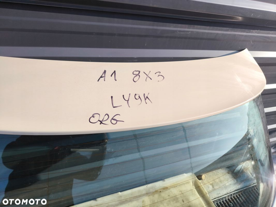 KLAPA TYLNA TYŁ AUDI A1 8X LY9K 3-DRZWI ORYGINAŁ ! - 15