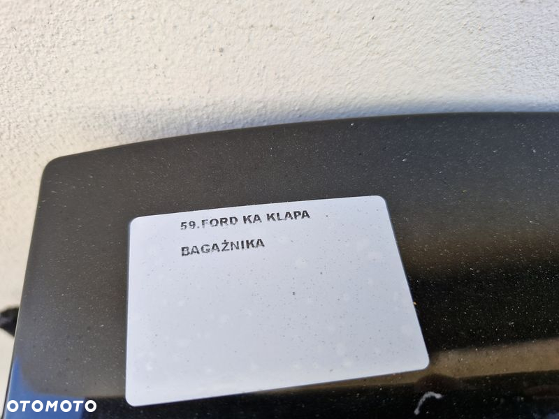 FORD KA MK2 II 2 KLAPA BAGAŻNIKA TYŁ TYLNA - 2