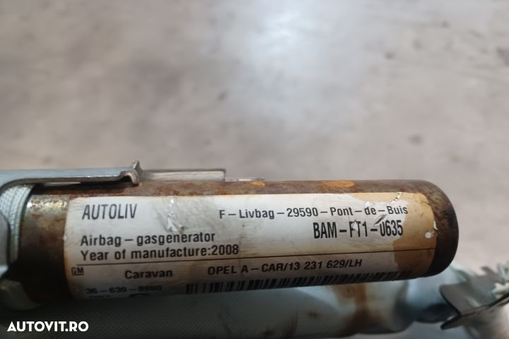 Airbag cortina stanga 13231629 Opel Astra H [facelift] [2005 - 2015] - 5