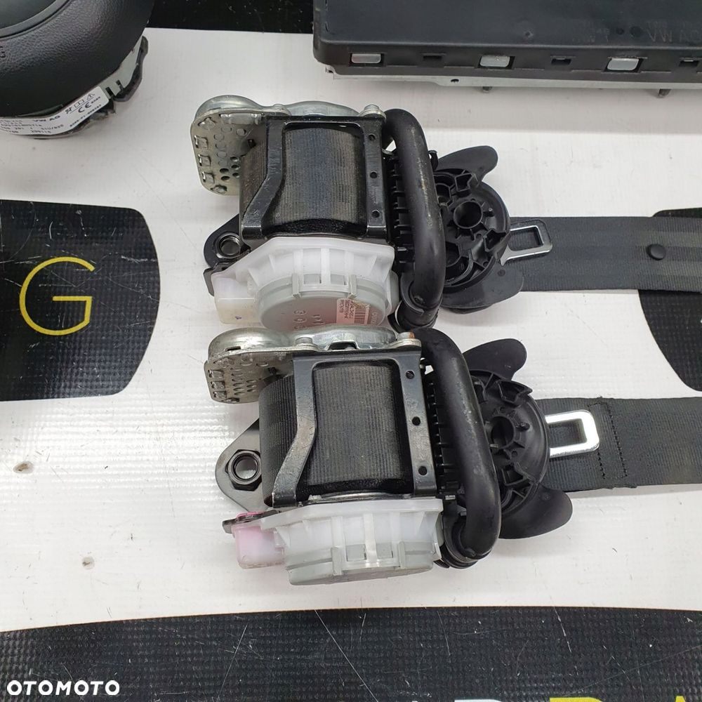 VW TIGUAN 2 II DESKA ROZDZIELCZA KONSOLA KOKPIT PULPIT PODUSZKI AIRBAG AIR BAG PASY KIT SET - 11