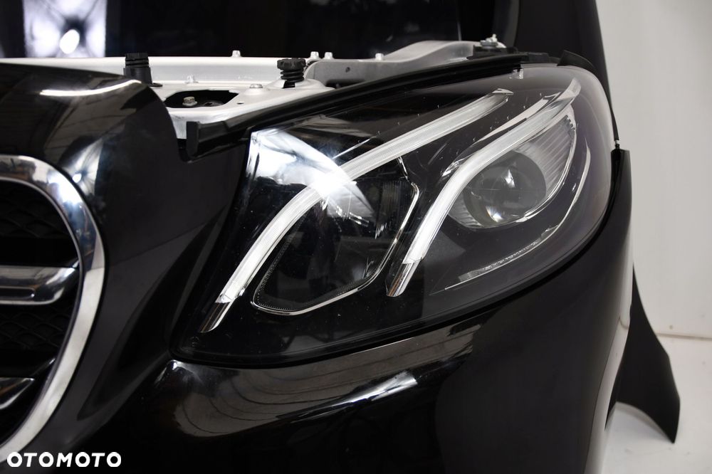 MERCEDES W213 AMG PRZÓD MASKA ZDERZAK CHŁODNICE LAMPY PRZEDNIE BŁOTNIKI PAS - 7