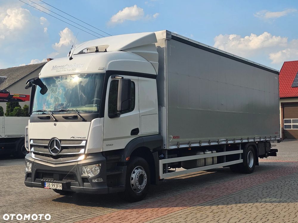 Mercedes-Benz ACTROS 1832 E.6 4X2 FIRANKA 9m 22europalety+WINDA BAR - 3