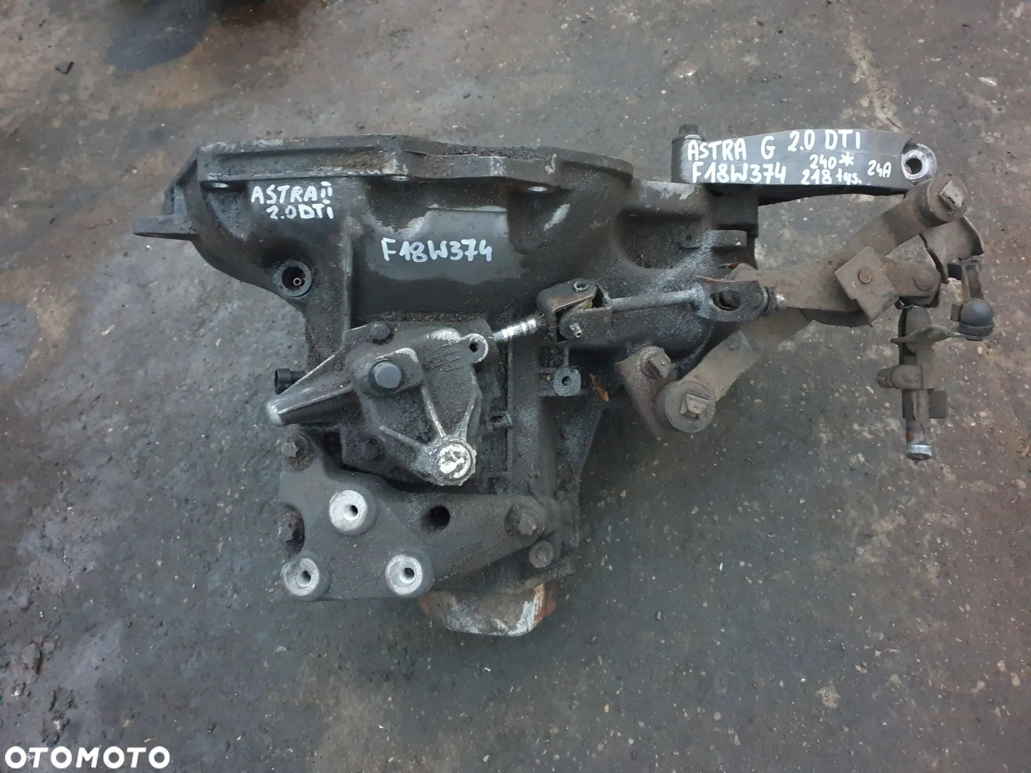 SKRZYNIA BIEGÓW MANUALNA OPEL ASTRA II G 2.0 DTI F18W374 - 1