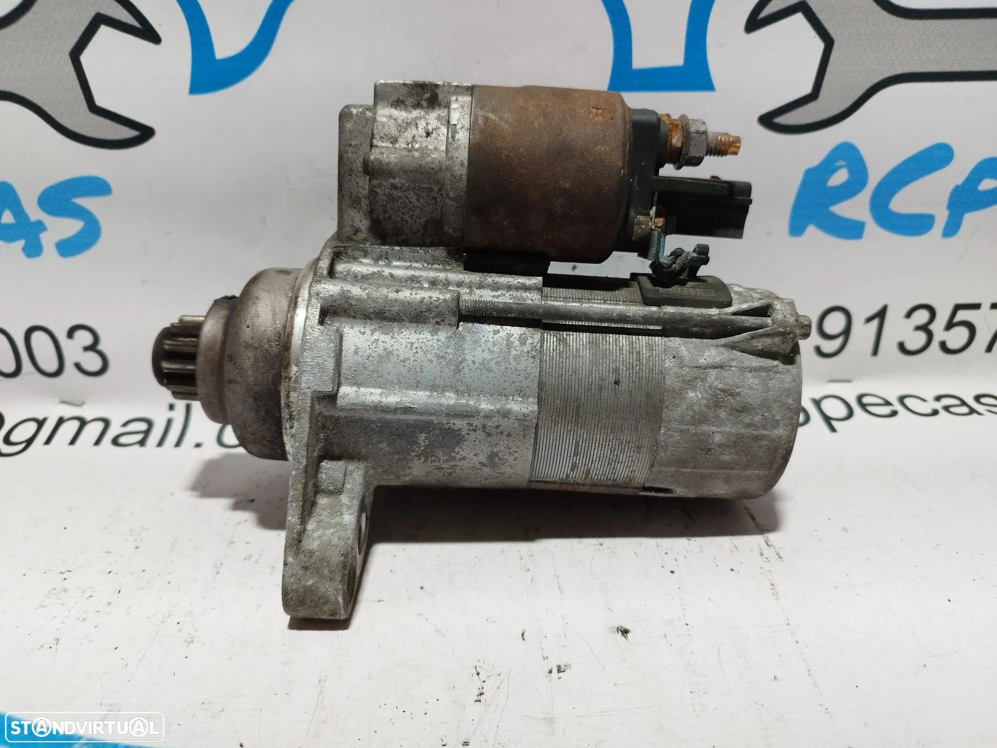 MOTOR ARRANQUE SEAT ALTEA 5P 02Z911023H 02Z911023 LEON IBIZA TOLEDO CORDOBA VOLKSWAGEN GOLF V 5 MK5 GOLF PLUS CADDY TOURAN SKODA OCTAVIA FABIA ROOMSTER AUDI A3 - 1