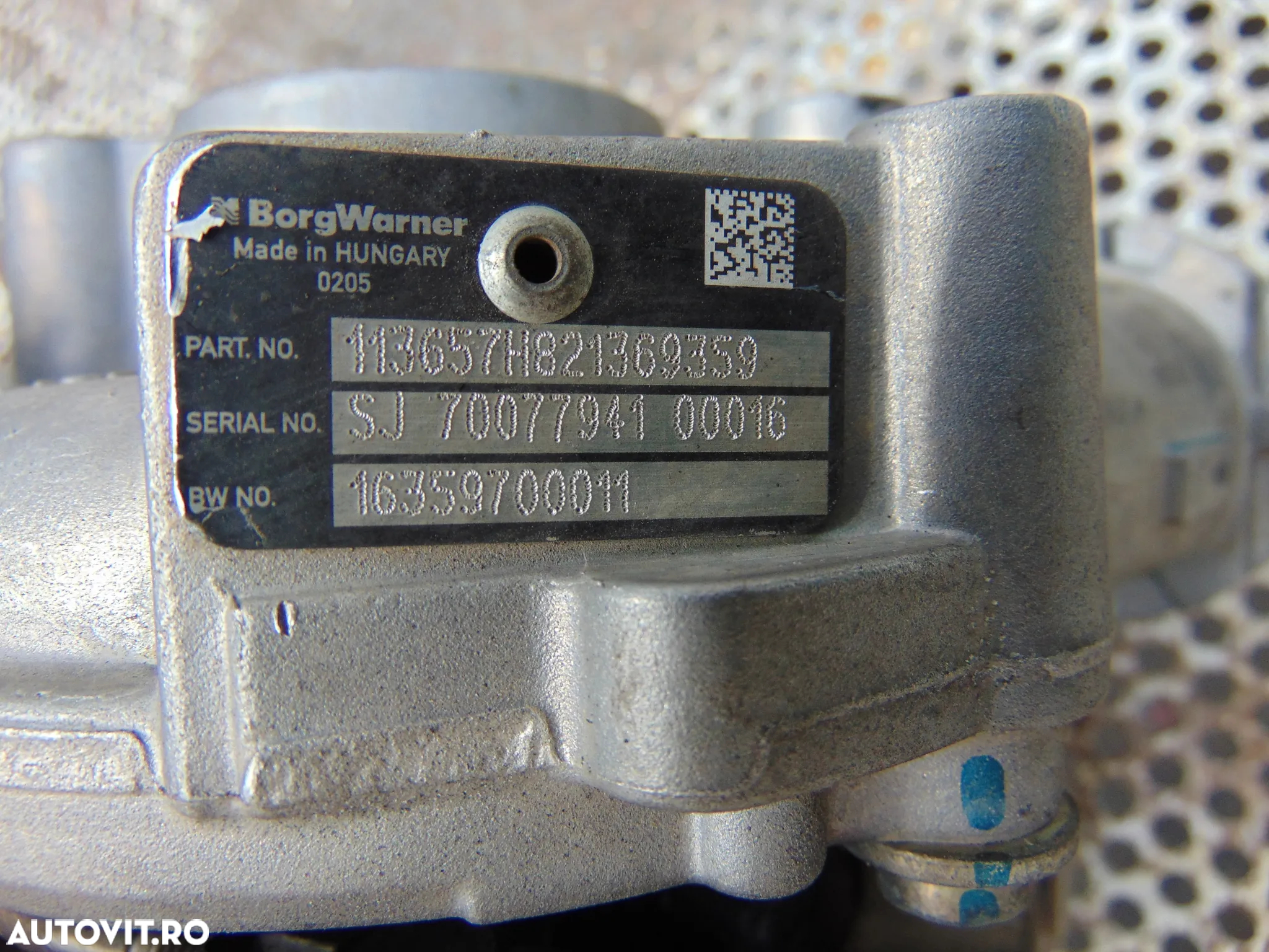 Turbina Renault 1.5 Megane 4 euro 6 cod 16359700011 nissan qashqai kadjar dacia duster laguna 3 scenic 4 clio 4 - 3