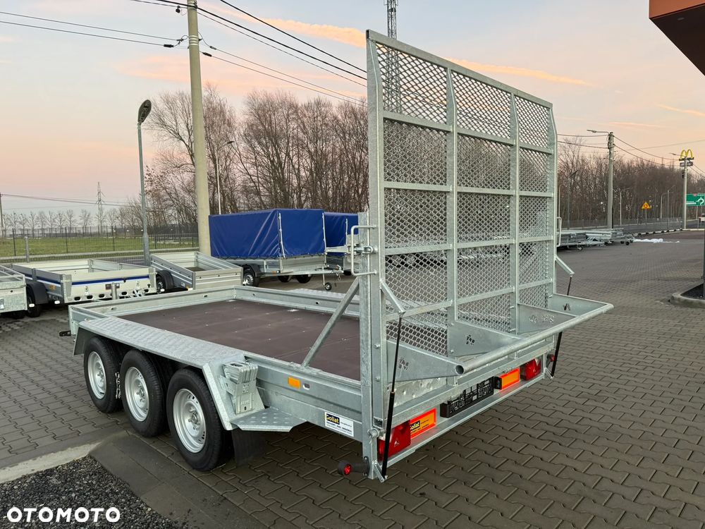 Niewiadów KOPARKA 3500kg pod minikoparki laweta przyczepa 3 osiowa - 12