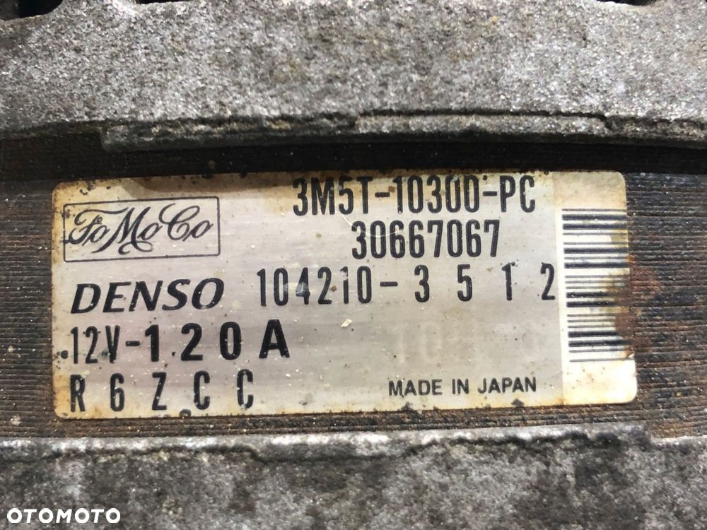 volvo v50 alternator prądnica 2.0d 04-12 - 6