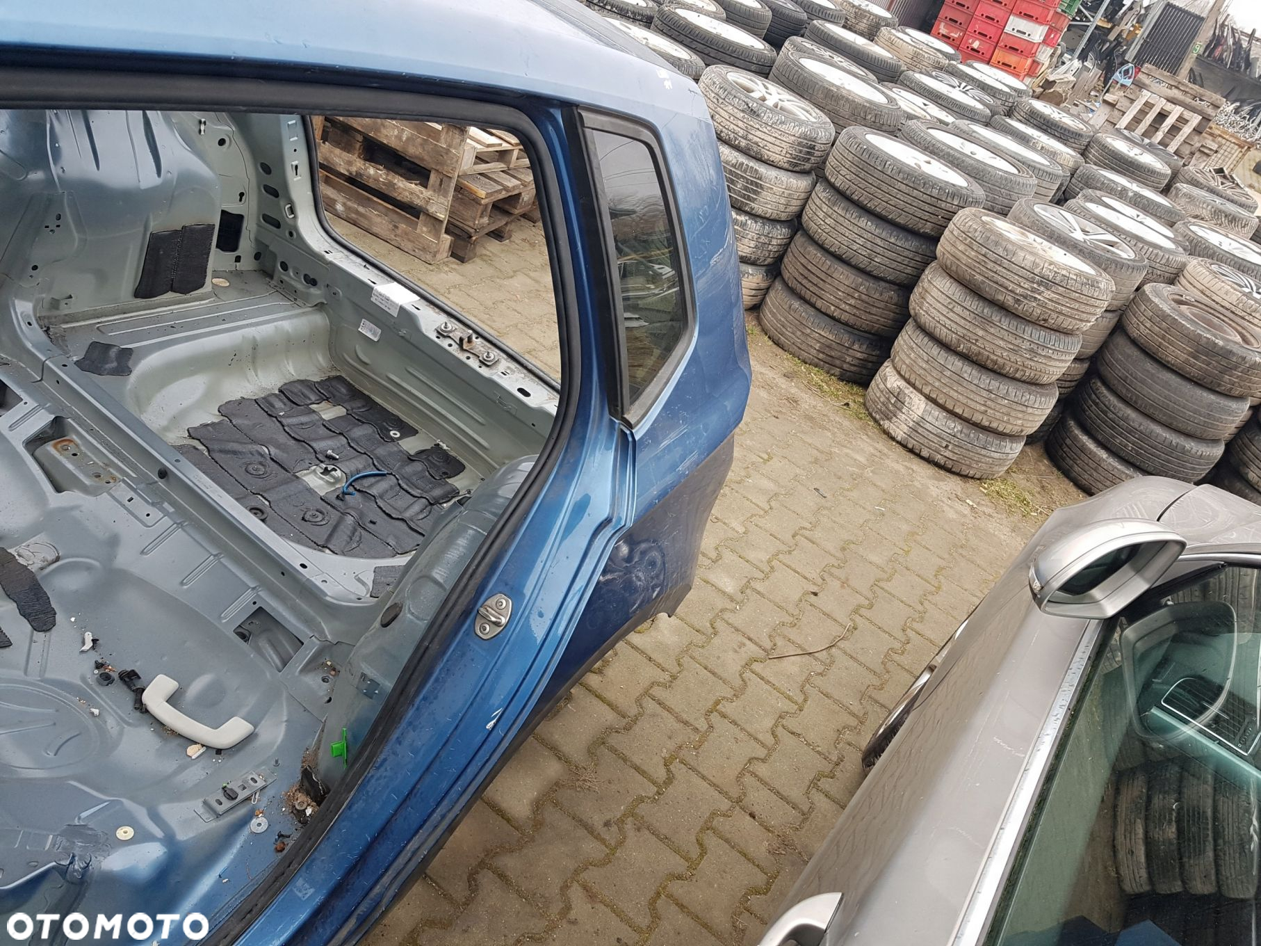 VW GOLF 7 VII SPORTSVAN 14-20r BŁOTNIK ĆWIARTKA LEWA TYŁ LA5J - 2