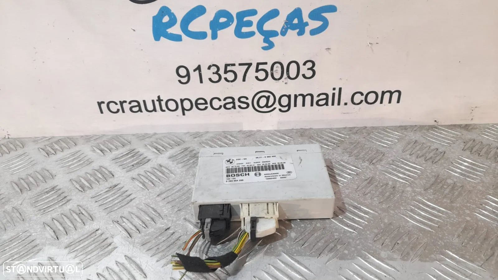 CENTRALINA ESTACIONAMENTO BMW SERIE 3 E90 SEDAN 66216982402 6982402 0263004268 BOSCH PARKING PARQUE SENSORES SERIE 3 E91 E92 COUPE E93 CABRIO SERIE 1 E87 E81 E82 COUPE E88 CABRIO X1 E84 - 1