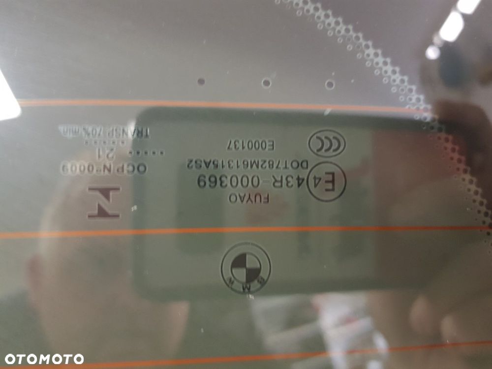 BARDZO ŁADNA ORYGINALNA SZYBA TYLNA BMW X4 G02 2021r 7424025 - 5